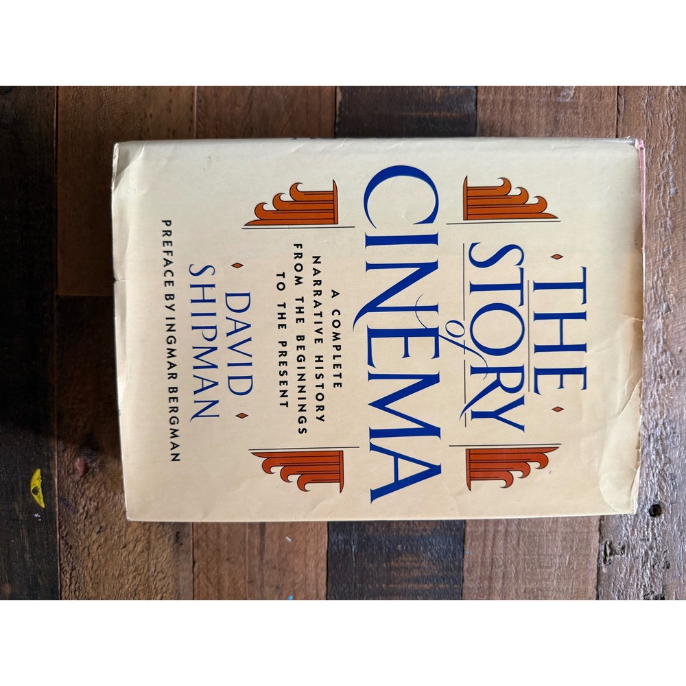 The Story of Cinema David Shipman First US Edition Hardcover Ingmar Bergman 1984